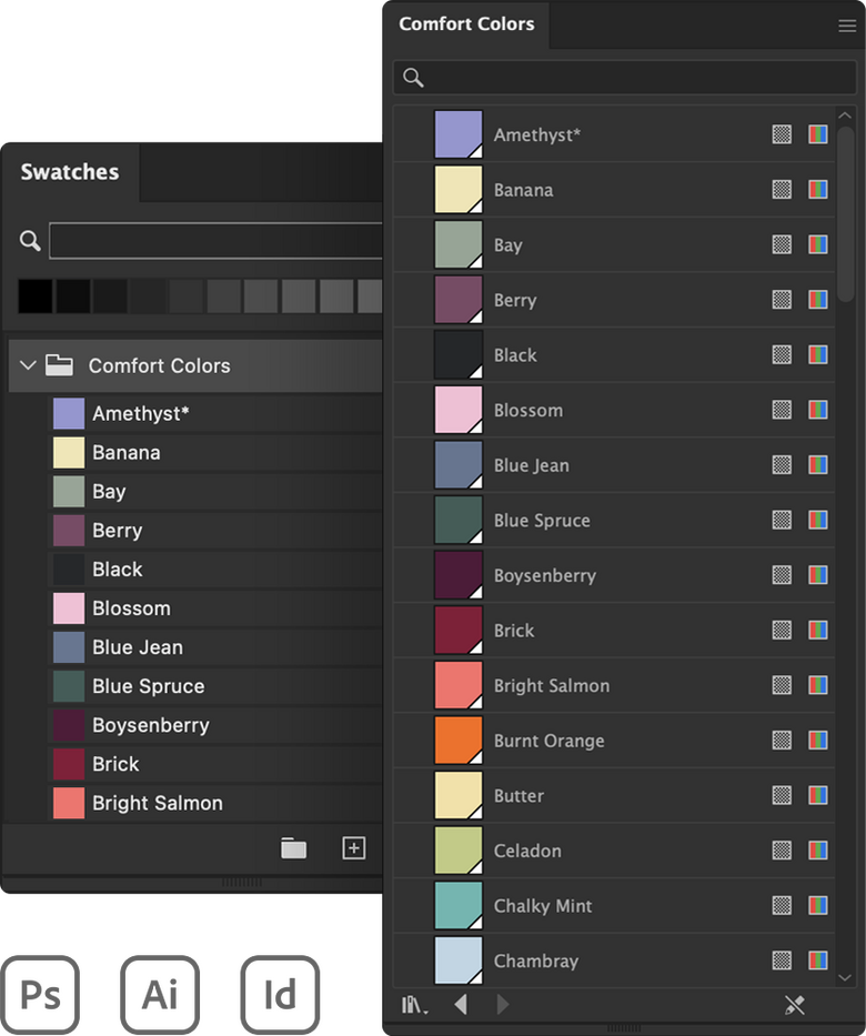 Blank Swatches